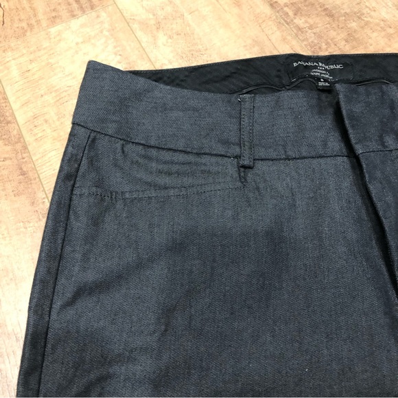 Banana Republic Jackson Fit GREY Pants Size 8 - 28inch inseam - Picture 5 of 7